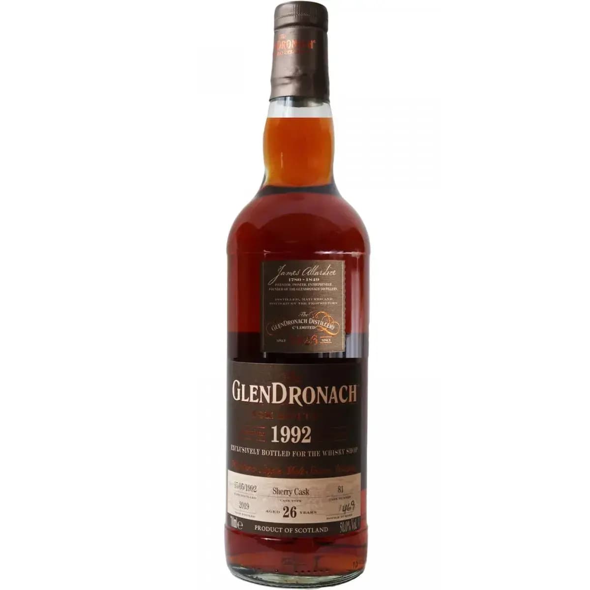 Glendronach 26 Years Old 1992 Cask Bottling Nr.81