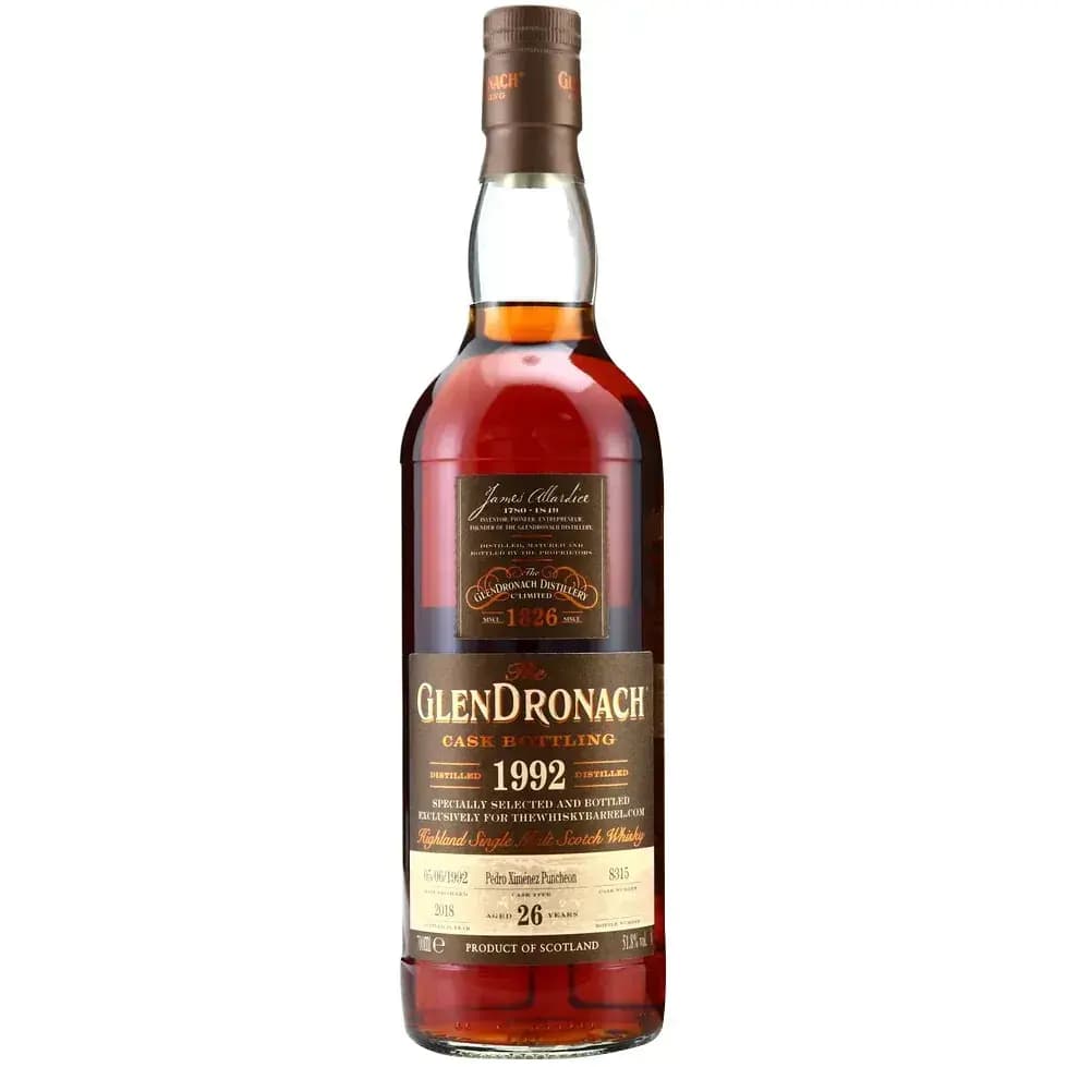 Glendronach 26 Years Old 1992 Cask Bottling Nr.8315