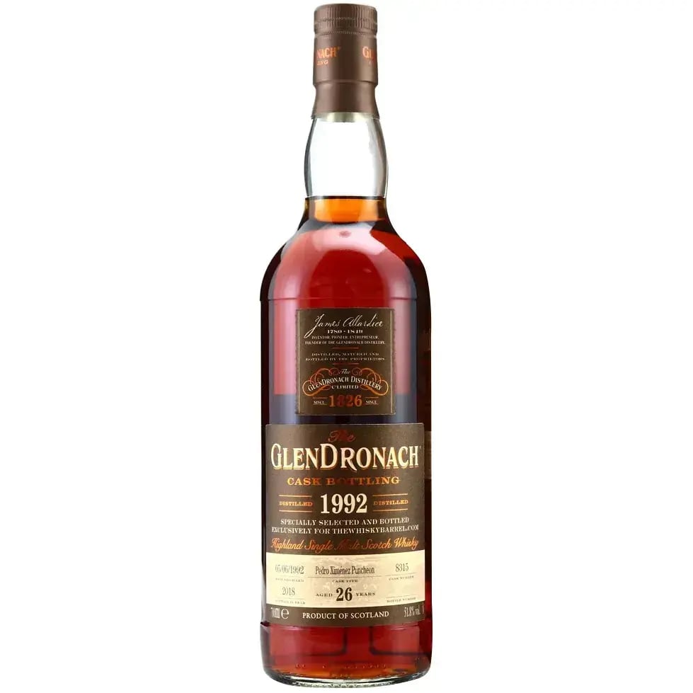 Glendronach 26 Years Old 1992 Cask Bottling Nr.8315