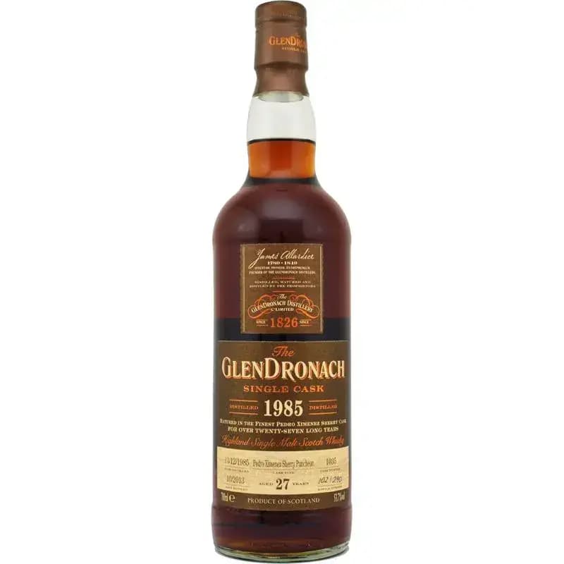Glendronach 27 Years Old 1985 Single Cask - Batch 9 Nr.1035