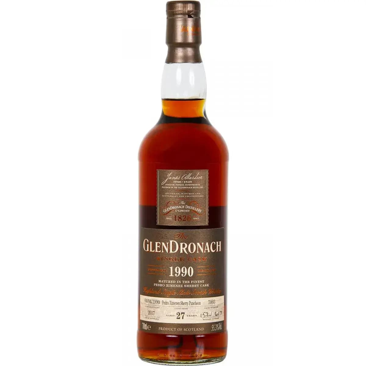 Glendronach 27 Years Old 1990 Single Cask - Batch 16 Nr.7003