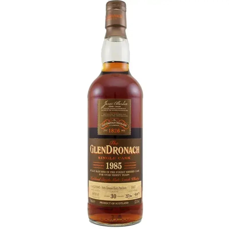 Glendronach 30 Years Old 1985 Single Cask - Batch 14 Nr.1037