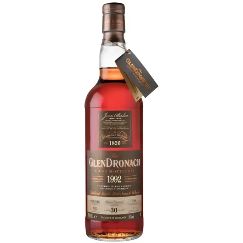 Glendronach 30 Years Old 1992 Oloroso Shery Cask Nr.2386