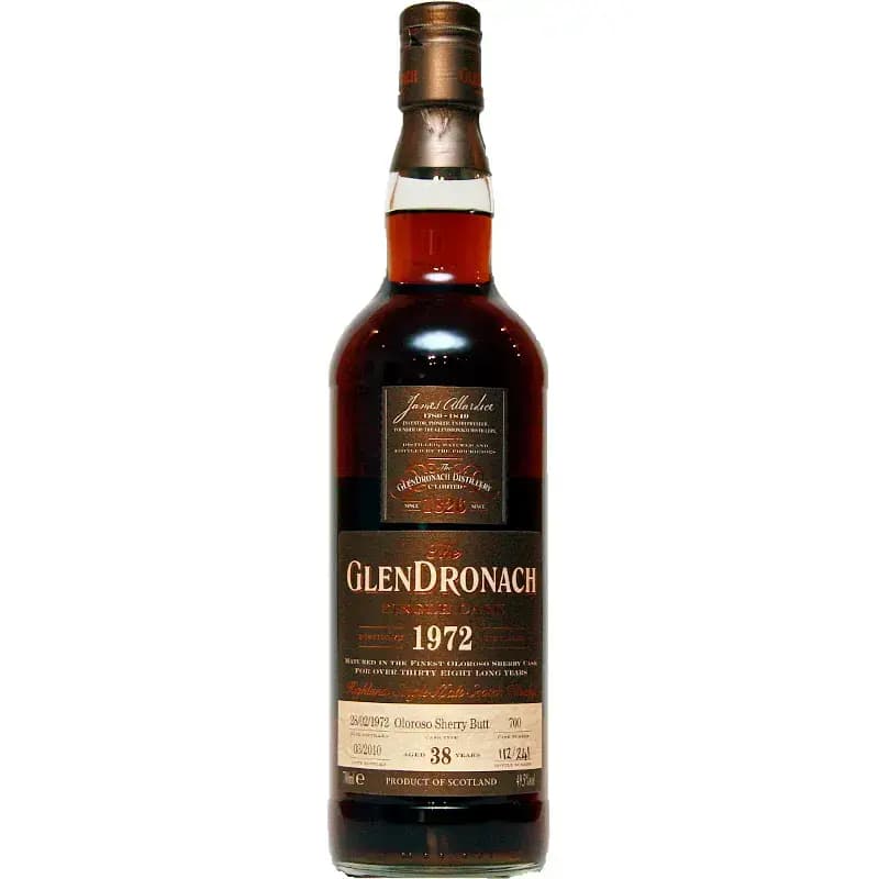 Glendronach 38 Years Old 1972 Single Cask Nr.700