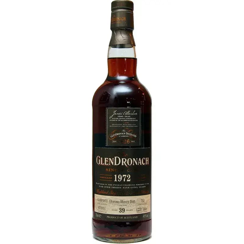 Glendronach 39 Years Old 1972 Single Cask - Batch 4 Nr.712
