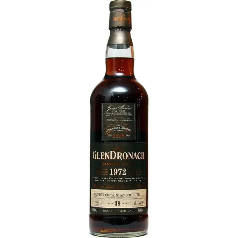 Glendronach 39 Years Old 1972 Single Cask - Batch 5 Nr.716