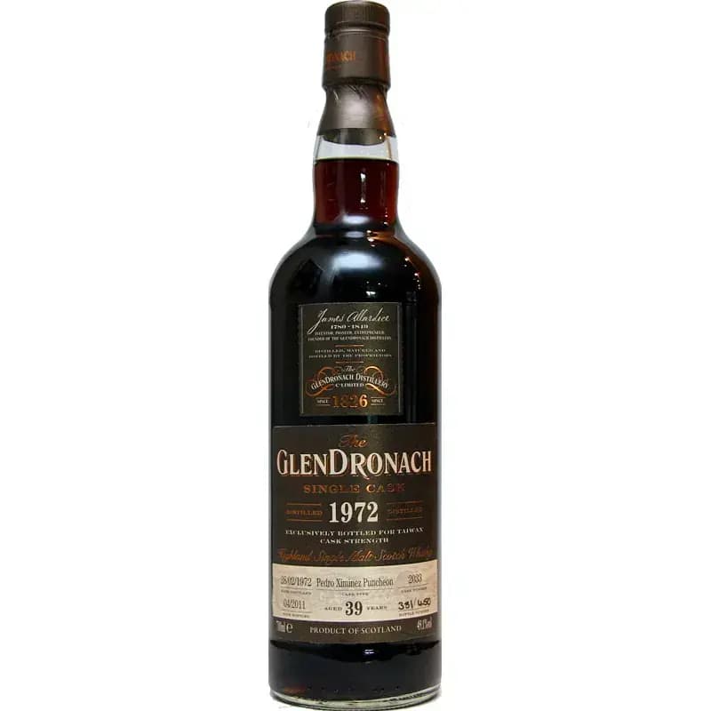Glendronach 39 Years Old 1972 Single Cask Nr.2033