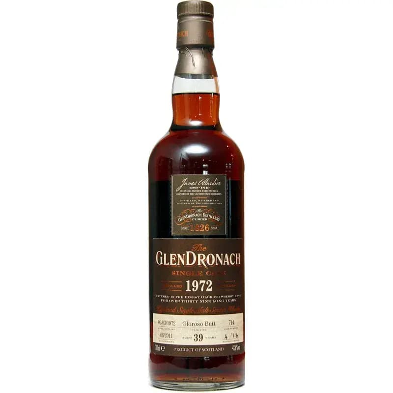 Glendronach 39 Years Old 1972 Single Cask Nr.714