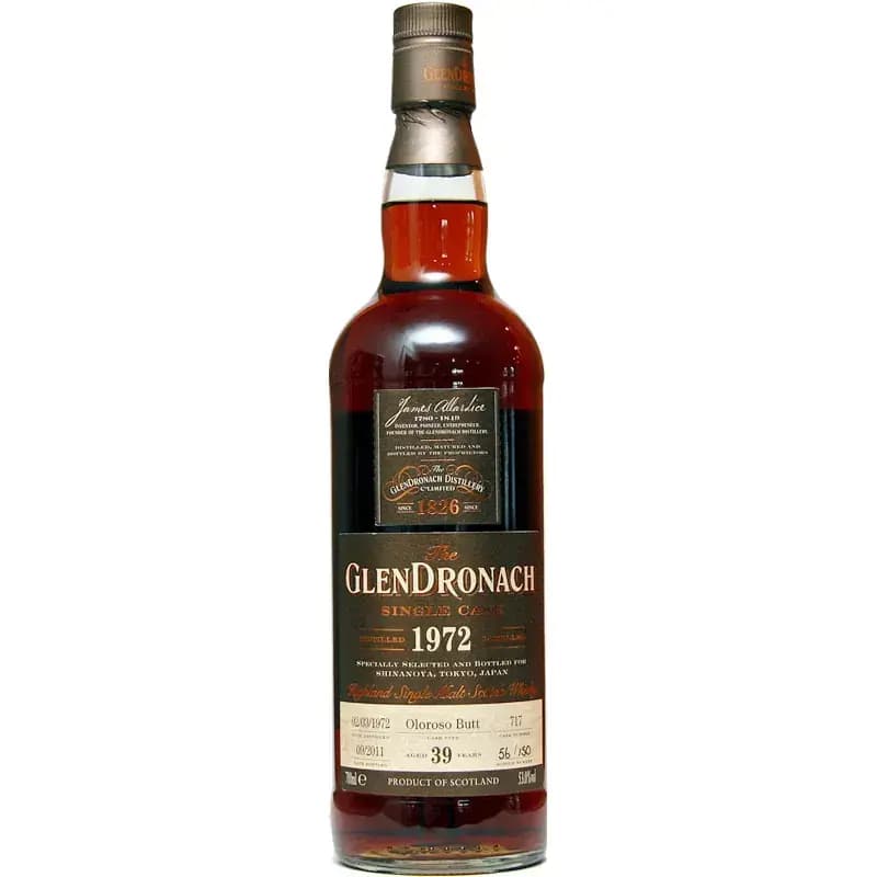 Glendronach 39 Years Old 1972 Single Cask Nr.717