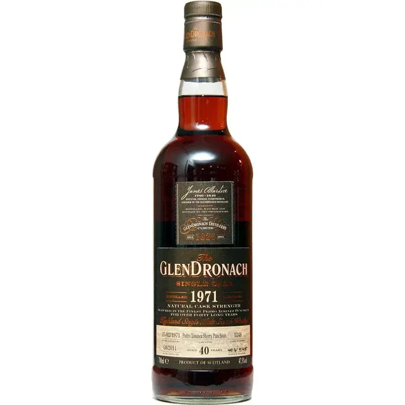 Glendronach 40 Years Old 1971 Single Cask Nr.1248