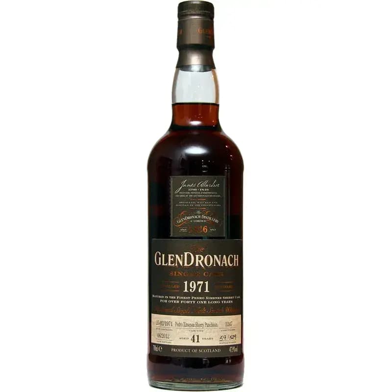 Glendronach 41 Years Old 1971 Single Cask - Batch 6 Nr.1247