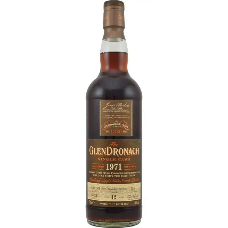 Glendronach 42 Years Old 1971 Single Cask - Batch 8 Nr.1246