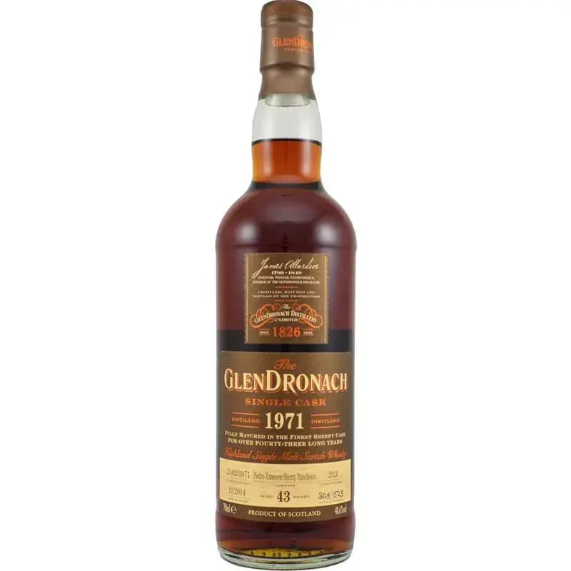 Glendronach 43 Years Old 1971 Single Cask - Batch 11 Nr.2920