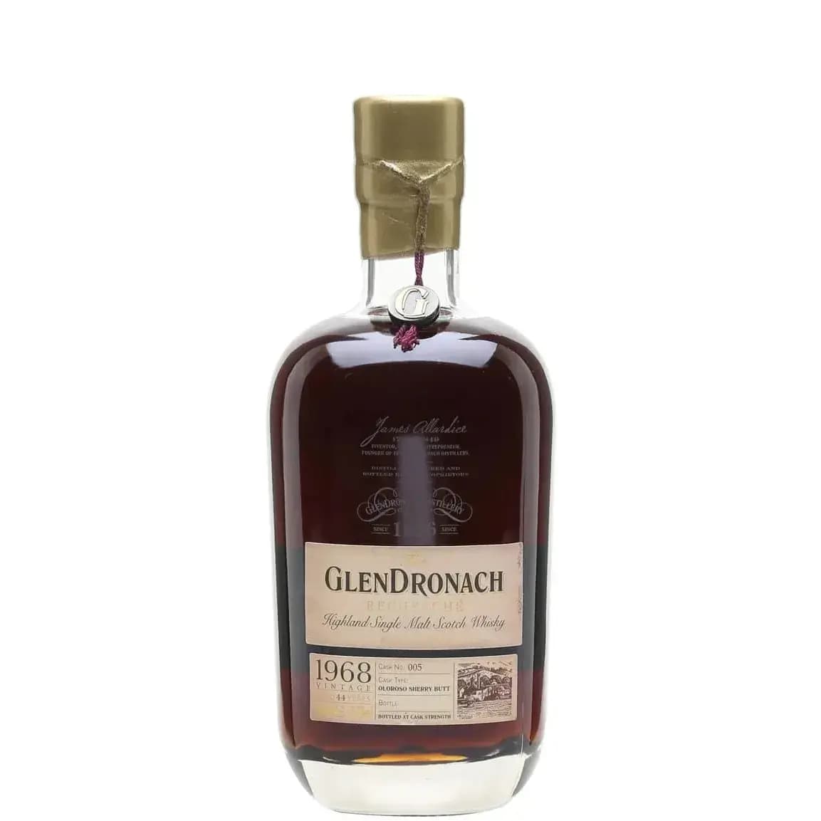 Glendronach 44 Years Old 1968 Recherche Cask Nr.5