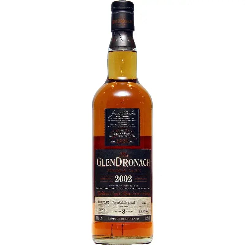 Glendronach 8 Years Old 2002 Single Cask Nr.4525