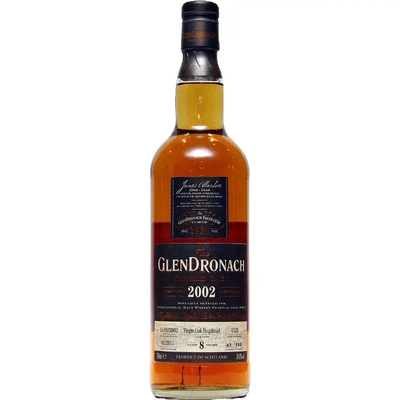 Glendronach 8 Years Old 2002 Single Cask Nr.4525