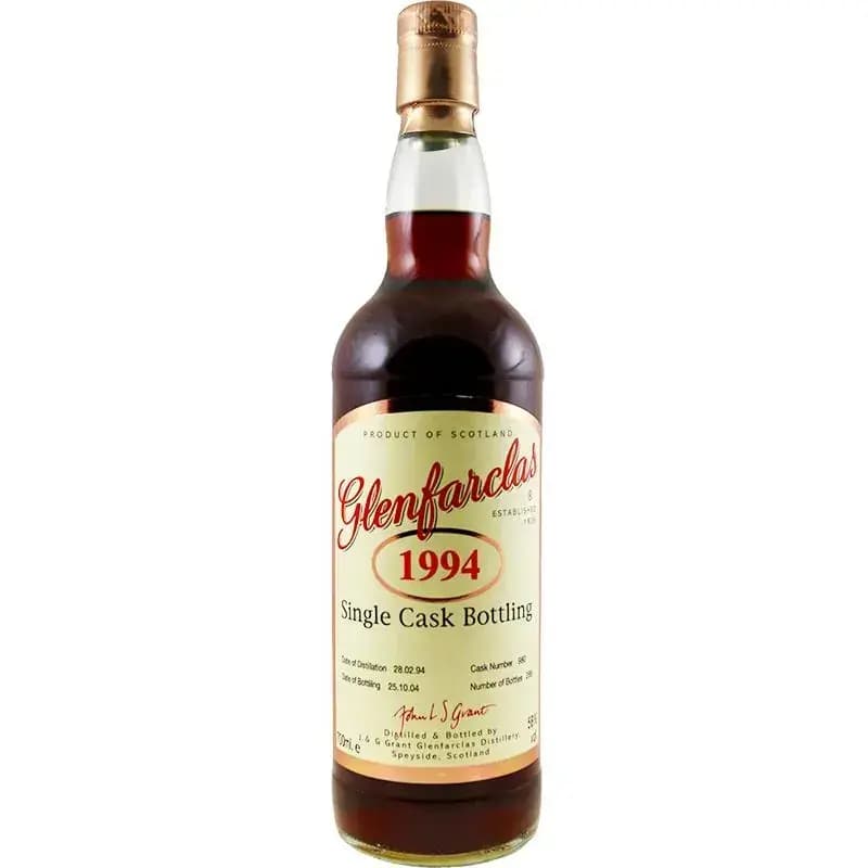 Glenfarclas 10 Years Old 1994 Cask Nr.980