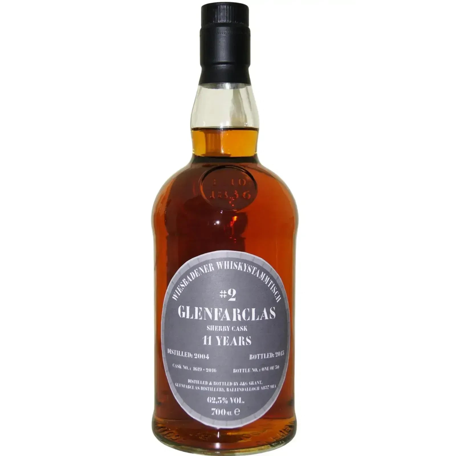 Glenfarclas 11 Years Old 2004 Cask Nr.1619, 2016