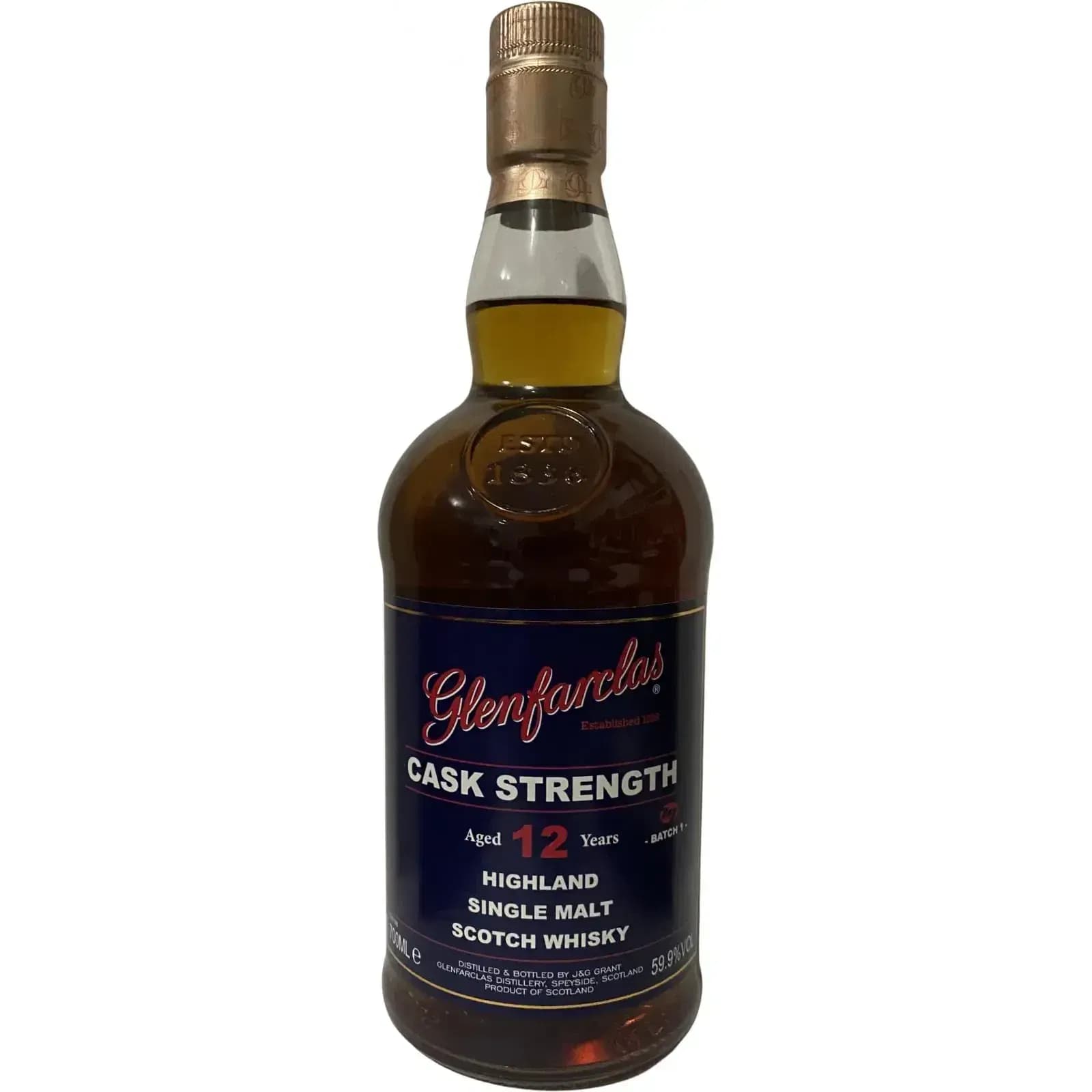 Glenfarclas 12 Years Old Cask Strength Batch 1