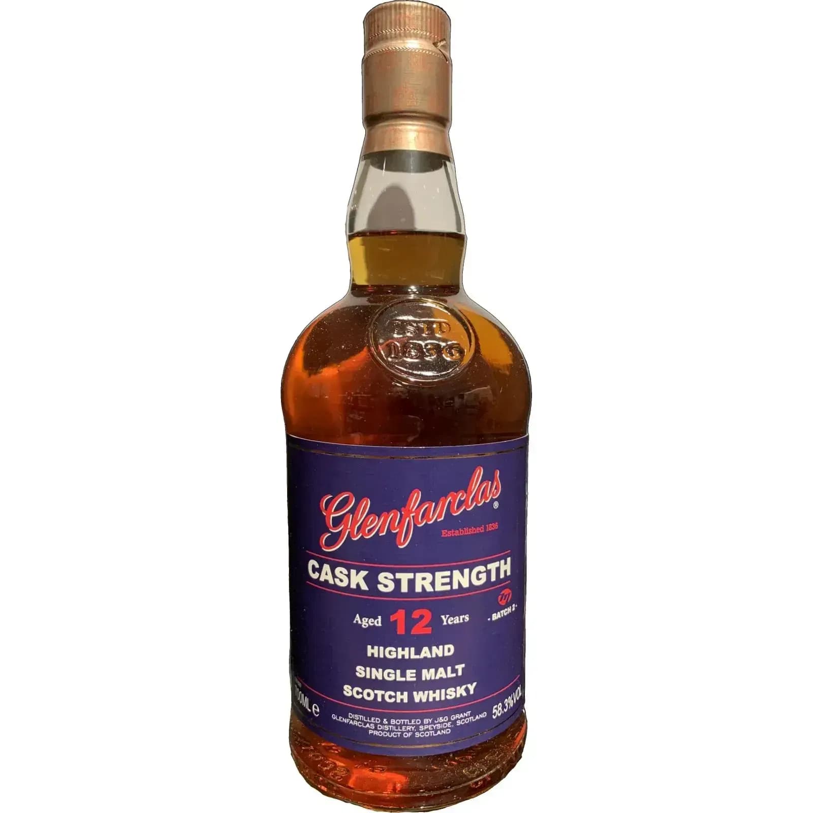 Glenfarclas 12 Years Old Cask Strength Batch 2