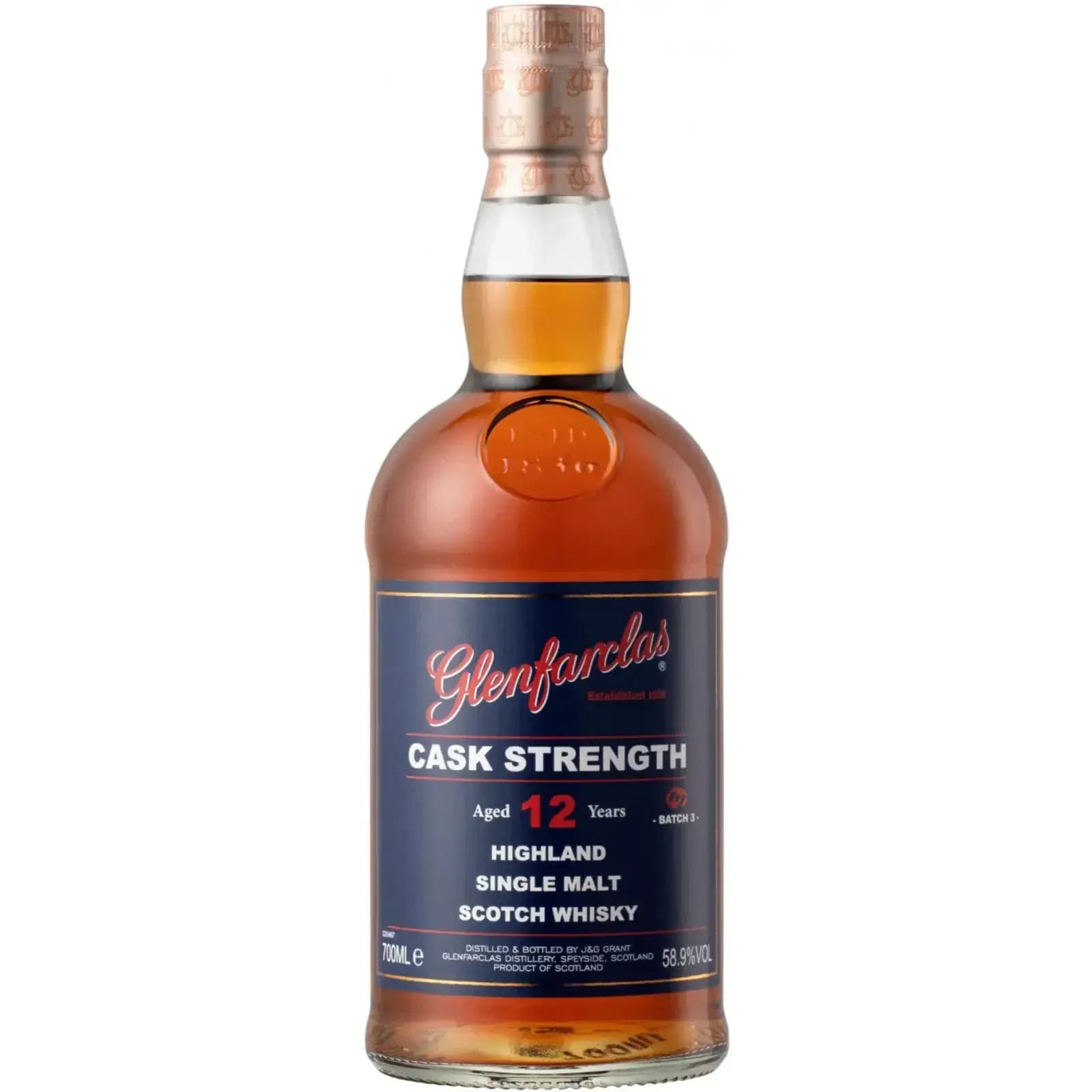 Glenfarclas 12 Years Old Cask Strength Batch 3