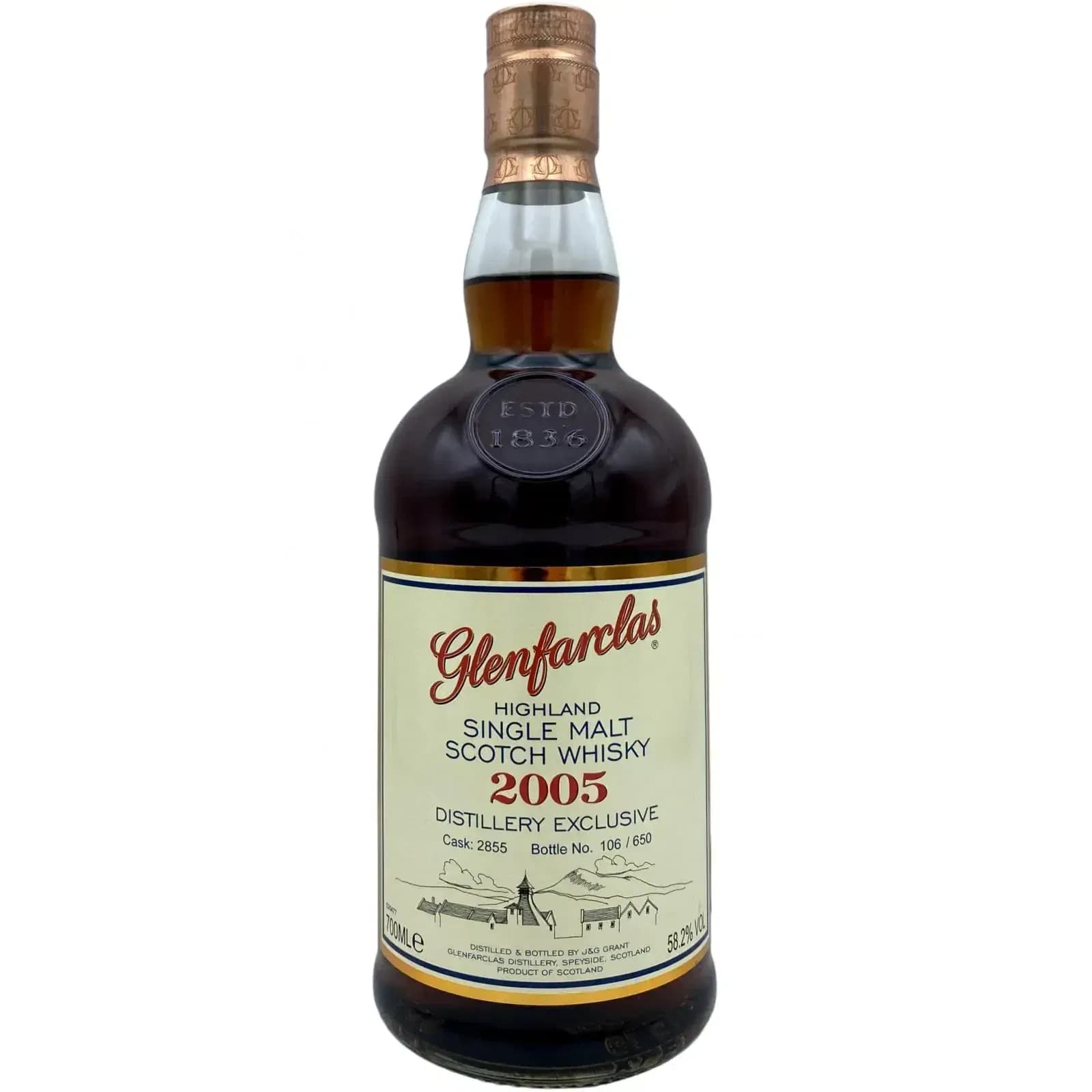 Glenfarclas 14 Years Old 2005 Cask Nr.2855