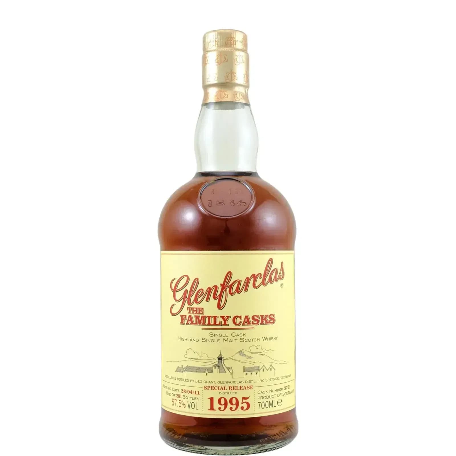 Glenfarclas 15 Years Old 1995 Cask Nr.3771