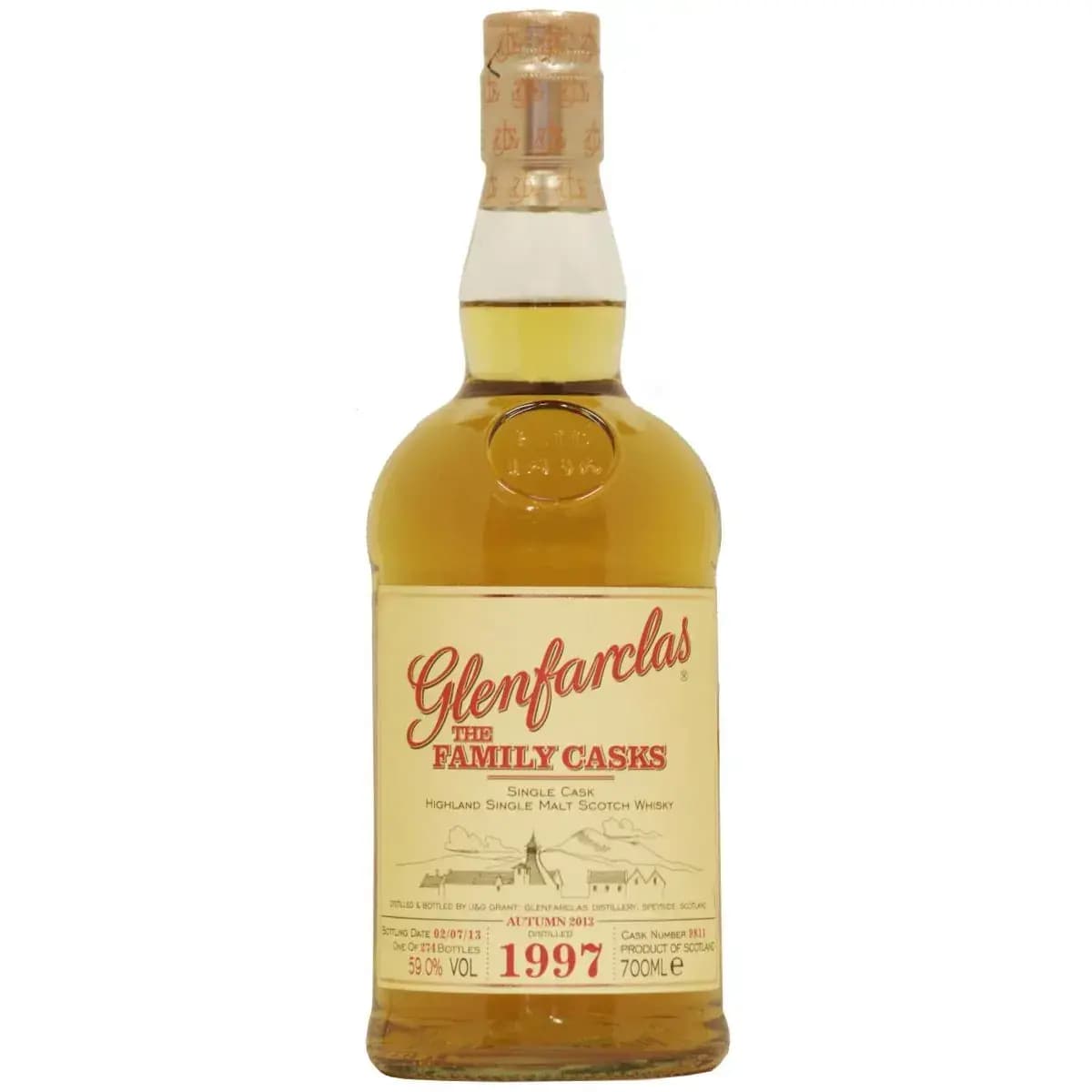 Glenfarclas 15 Years Old 1997 Cask Nr.9811