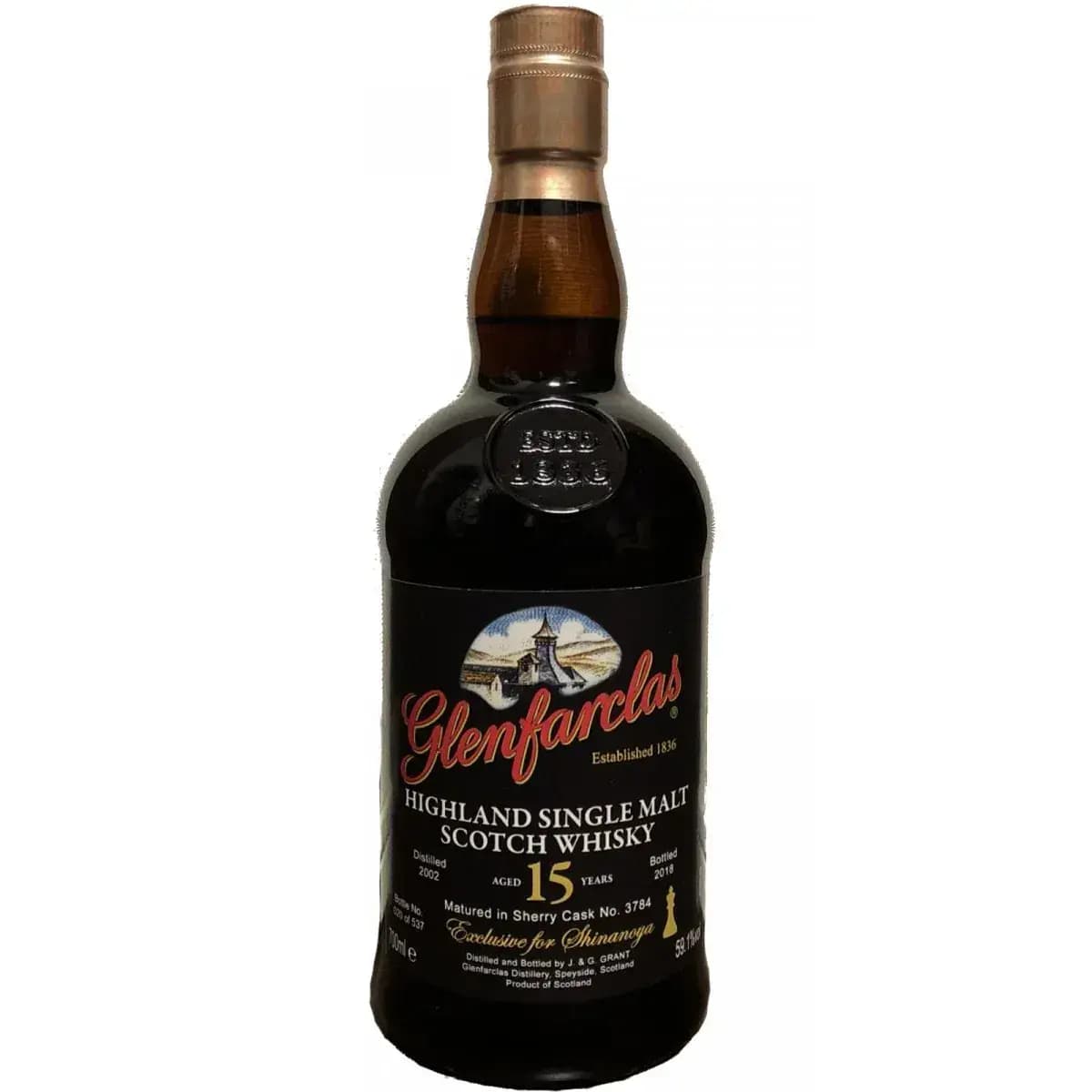 Glenfarclas 15 Years Old Cask Nr.3784