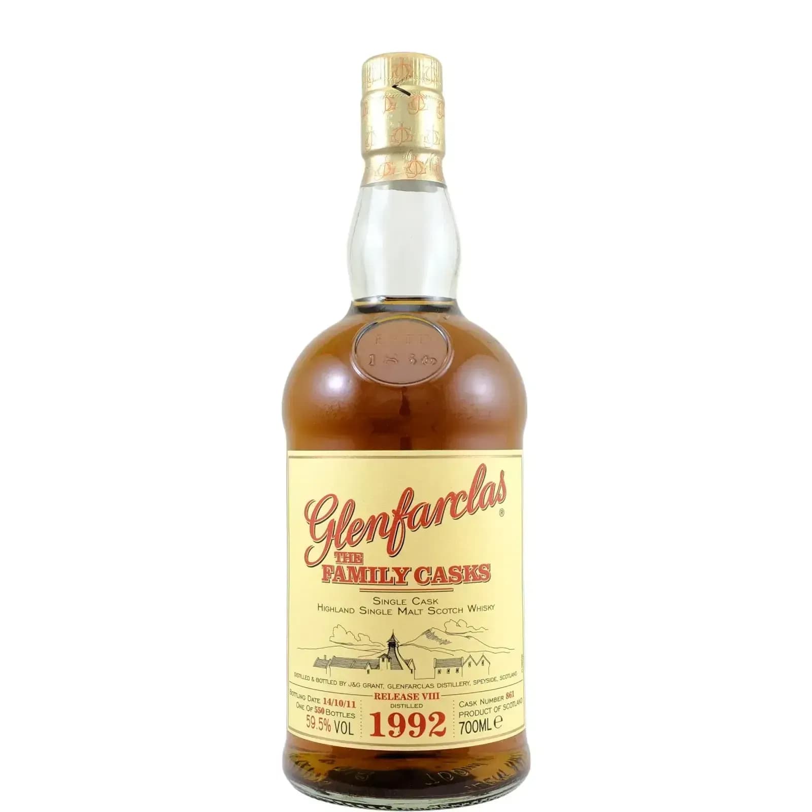 Glenfarclas 19 Years Old 1992 Cask Nr.861