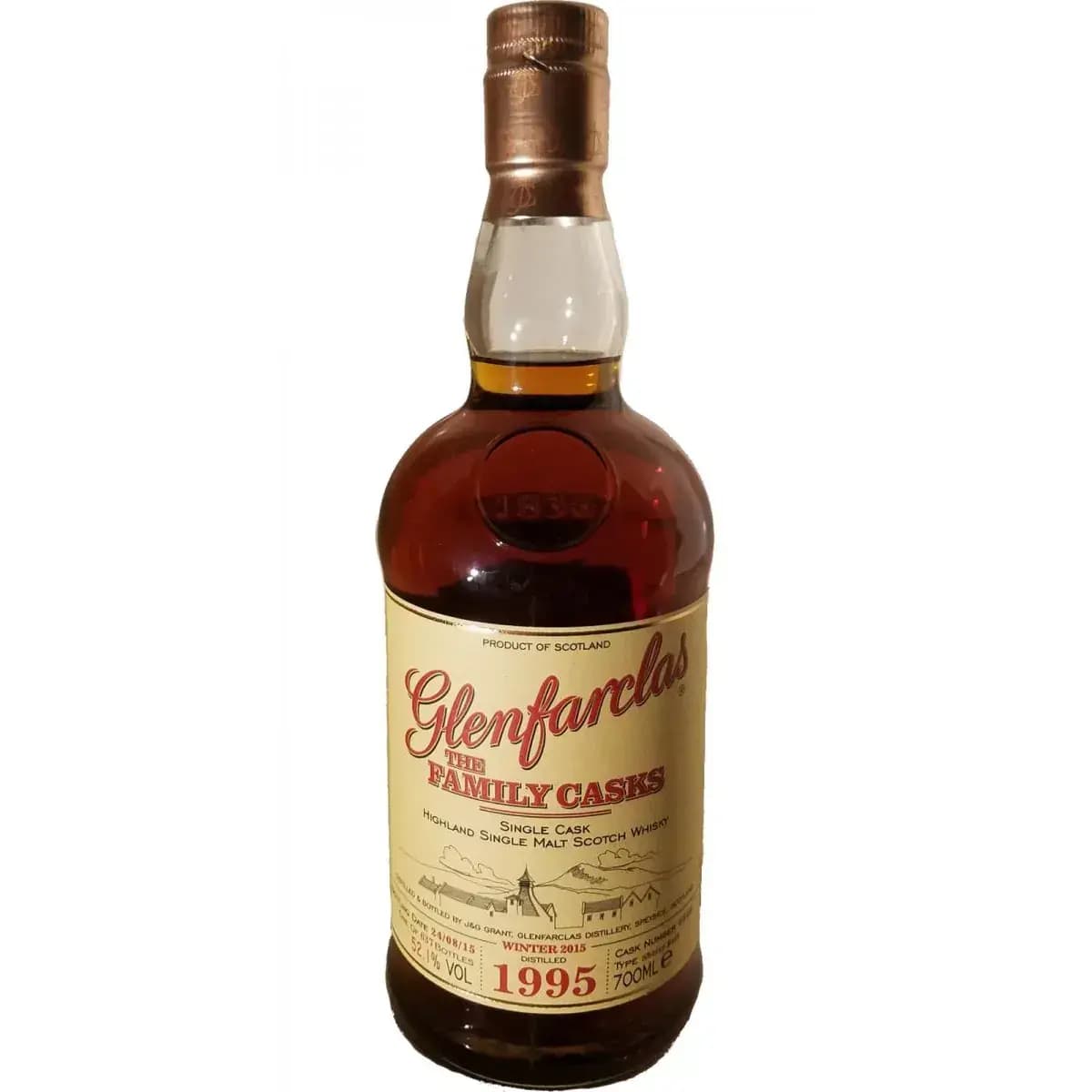 Glenfarclas 19 Years Old 1995 Cask Nr.6640