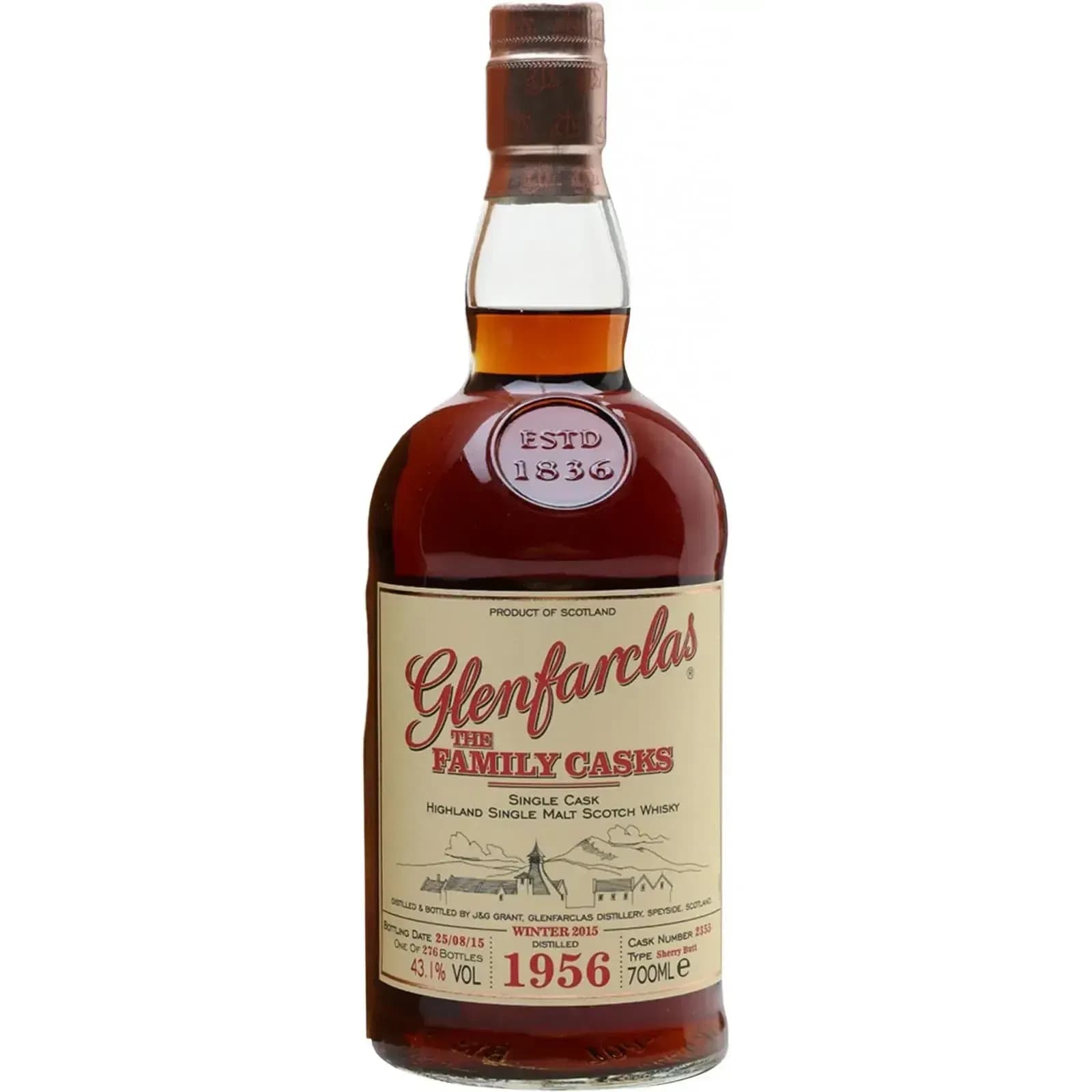 Glenfarclas 1956 Cask Nr.2355