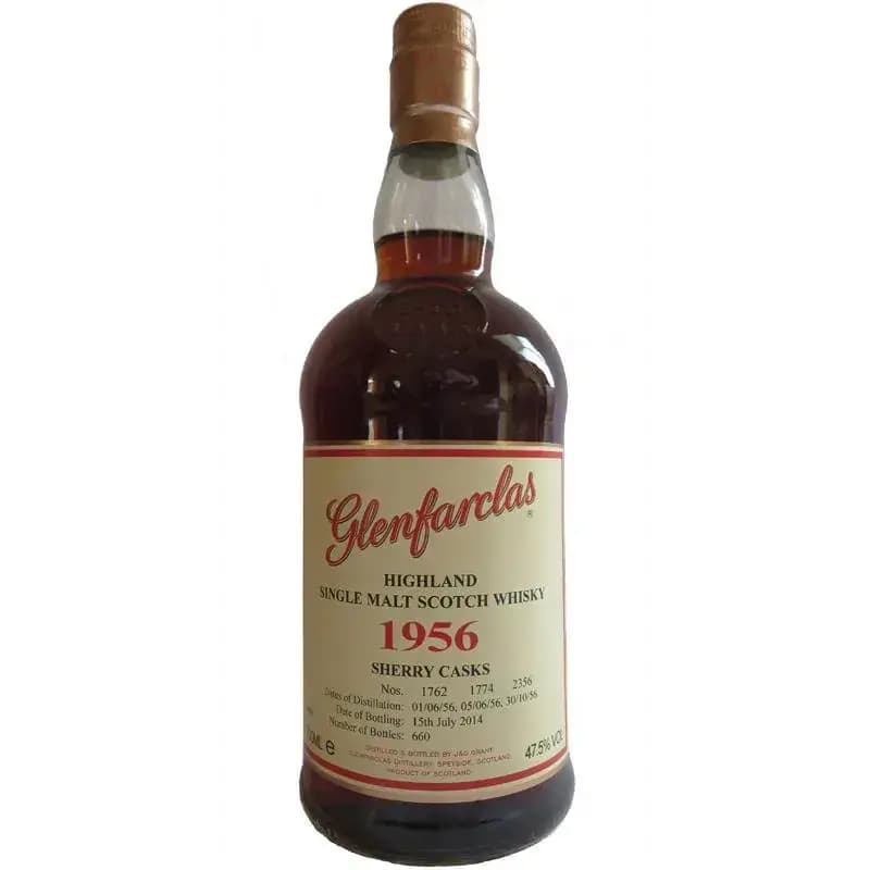 Glenfarclas 1956 Sherry Casks Cask Nr.1762, 1774, 2356