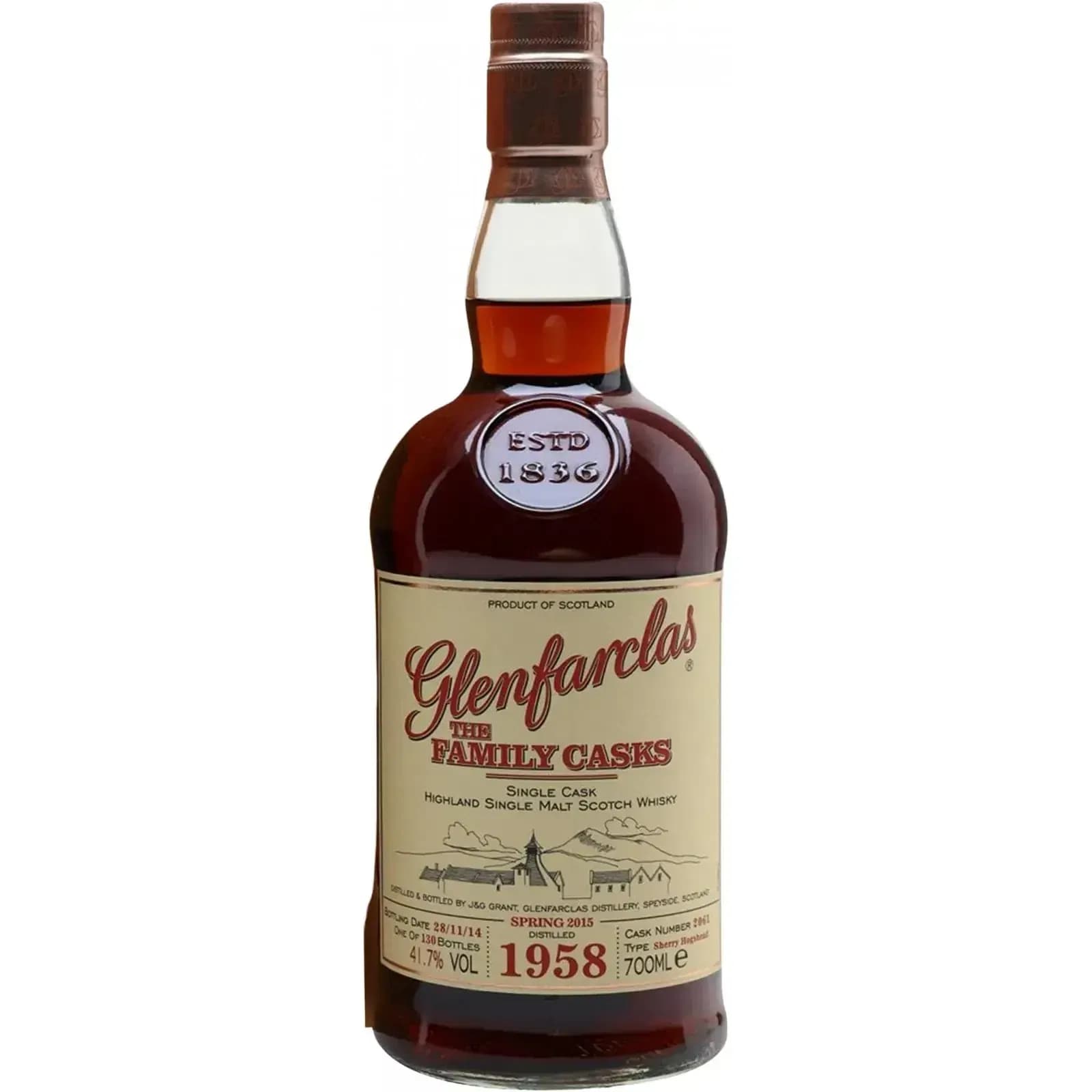 Glenfarclas 1958 Cask Nr.2061