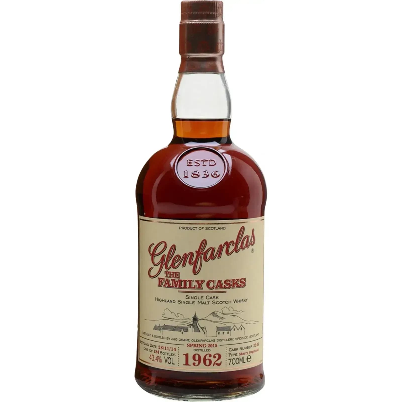 Glenfarclas 1962 Cask Nr.3246