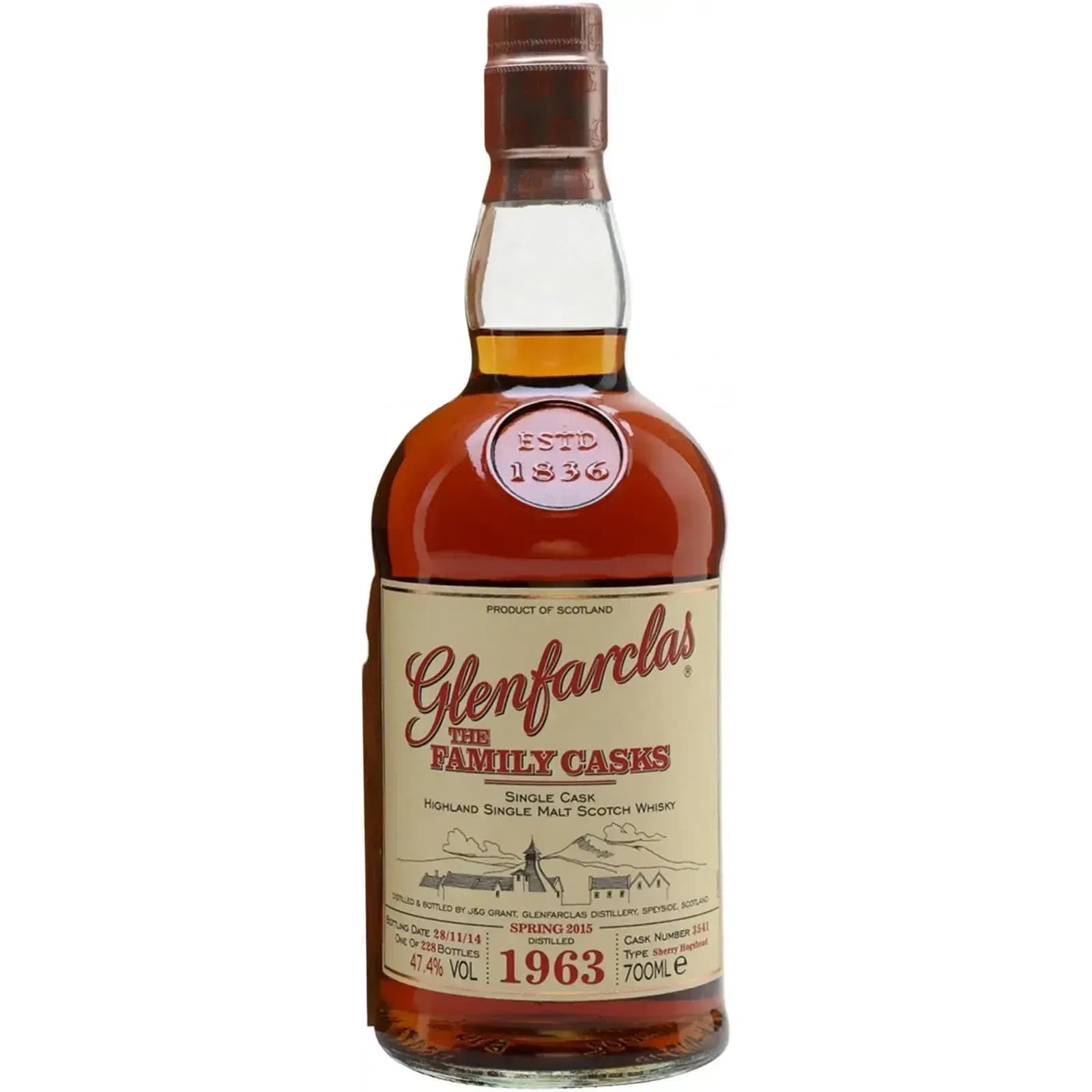 Glenfarclas 1963 Cask Nr.3541