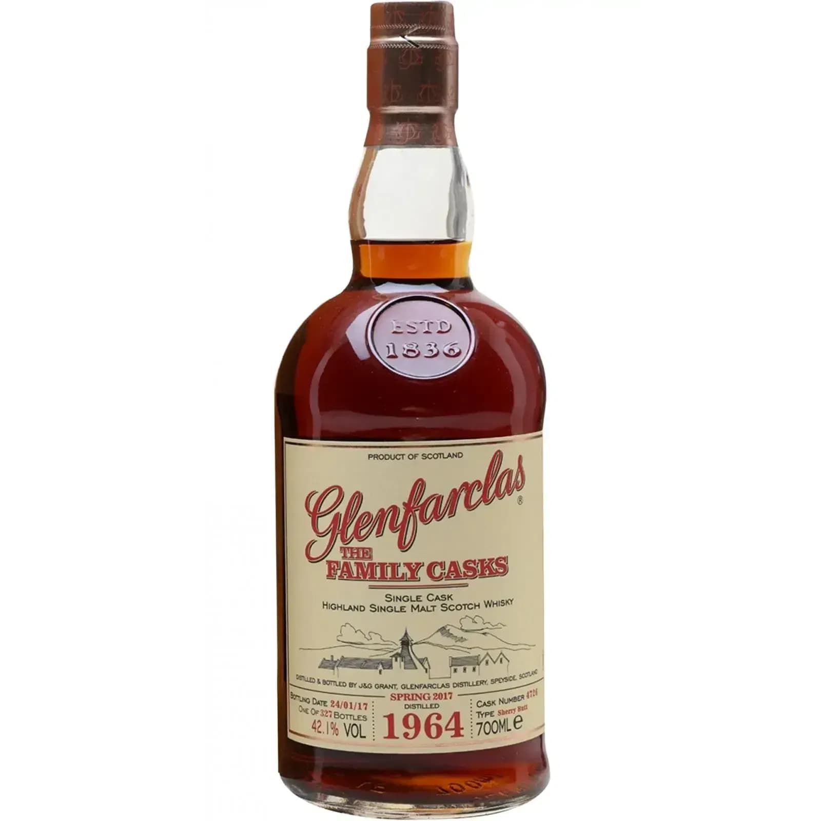 Glenfarclas 1964 Cask Nr.4726