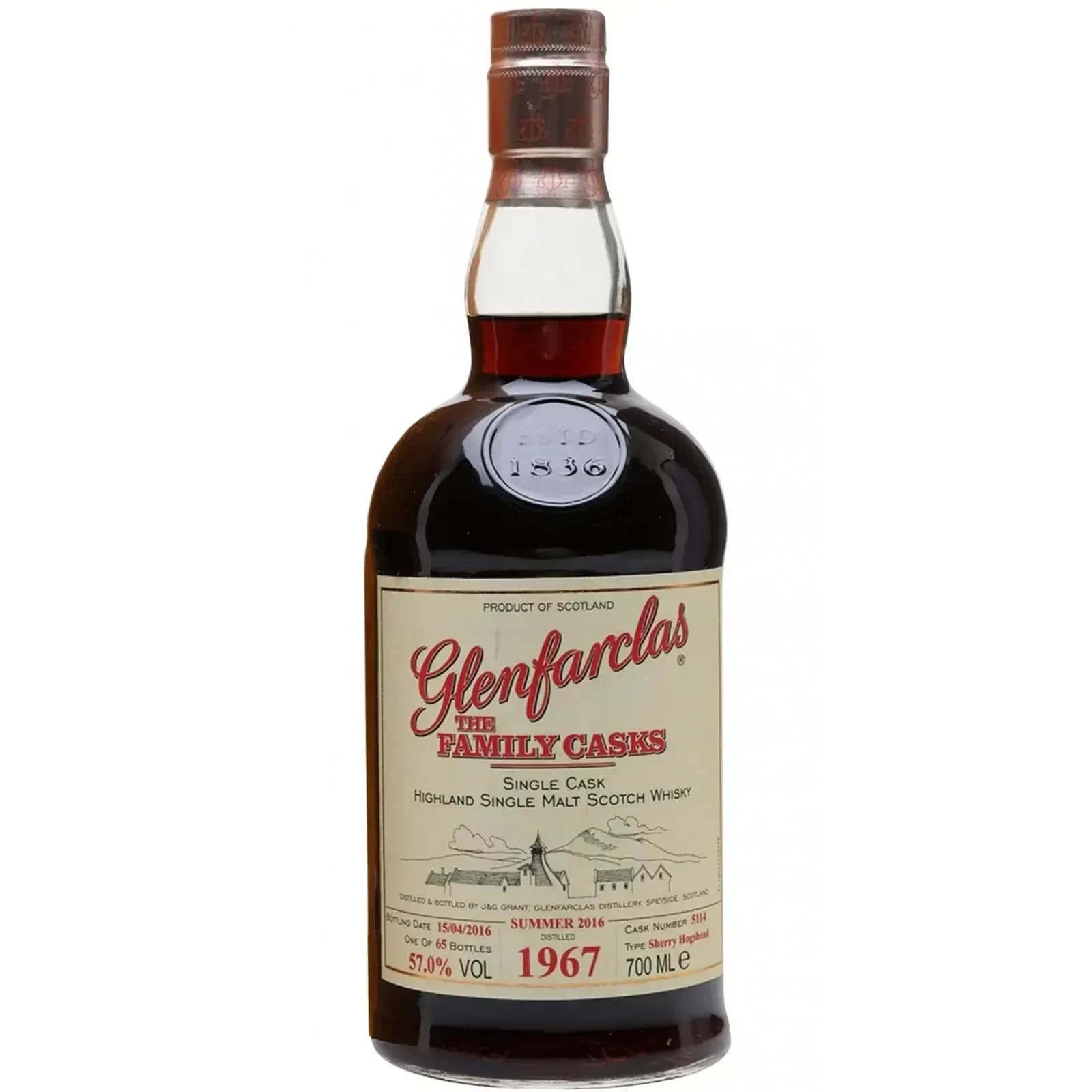 Glenfarclas 1967 Cask Nr.5114