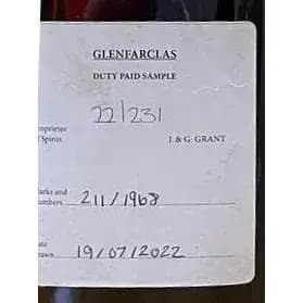 Glenfarclas 1968 Cask Nr.211