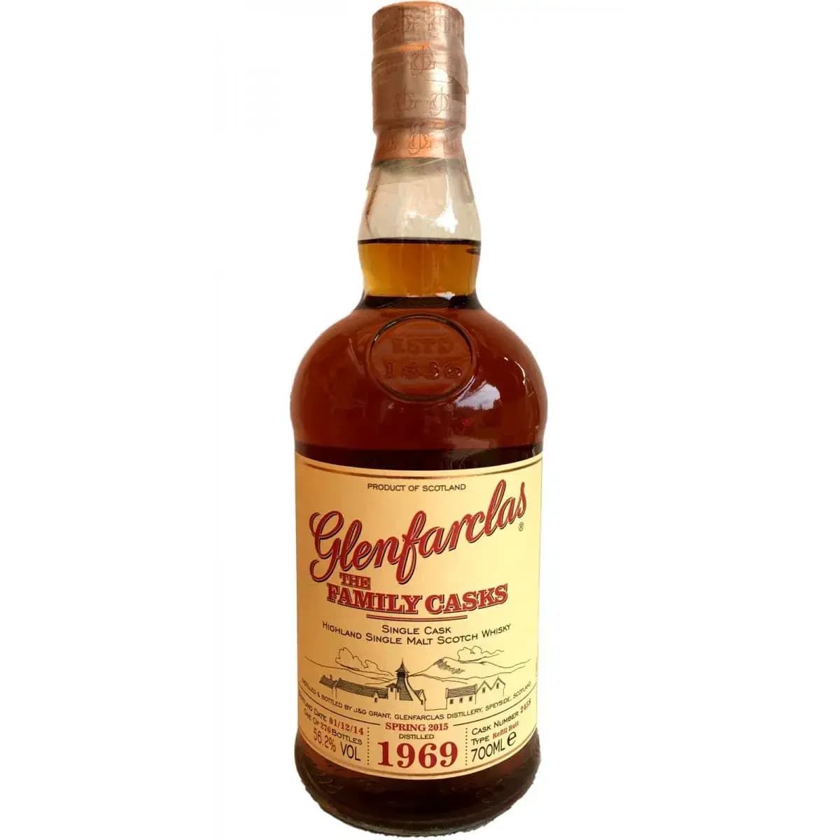 Glenfarclas 1969 Cask Nr.2458