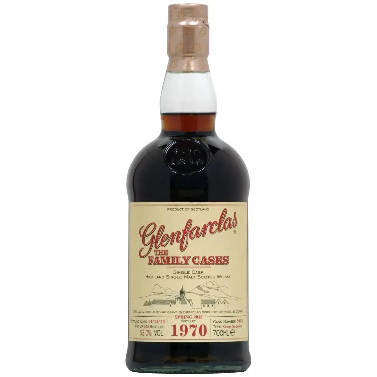 Glenfarclas 1970 Cask Nr.2026