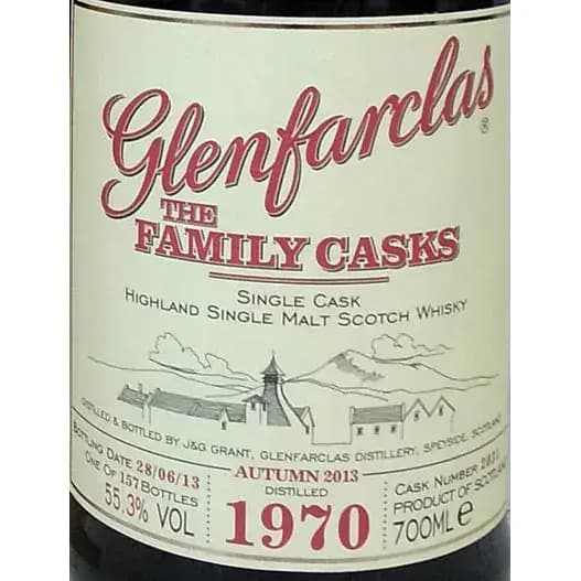 Glenfarclas 1970 Cask Nr.2031