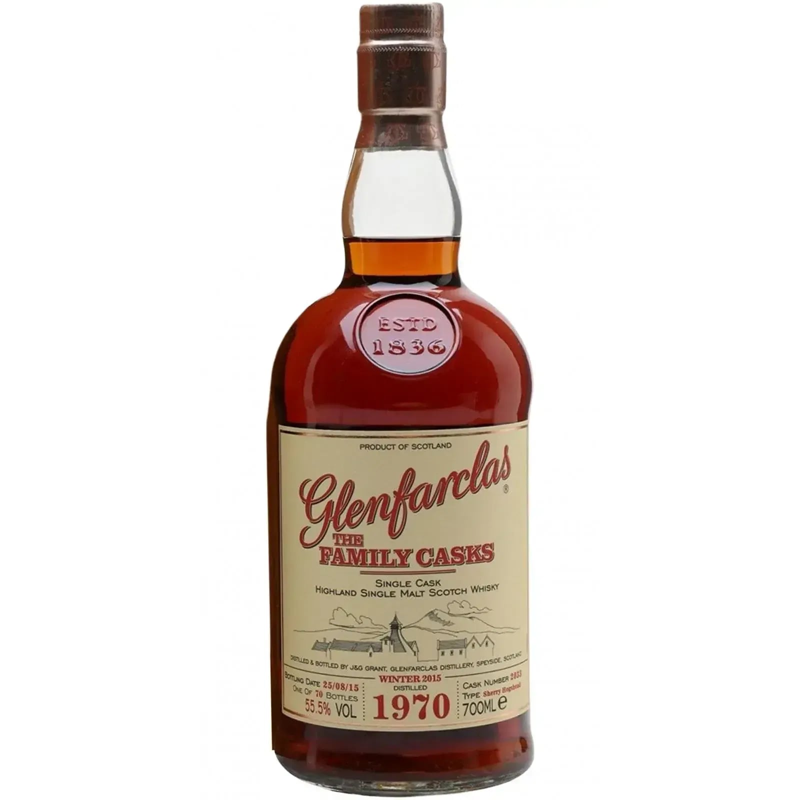 Glenfarclas 1970 Cask Nr.2033