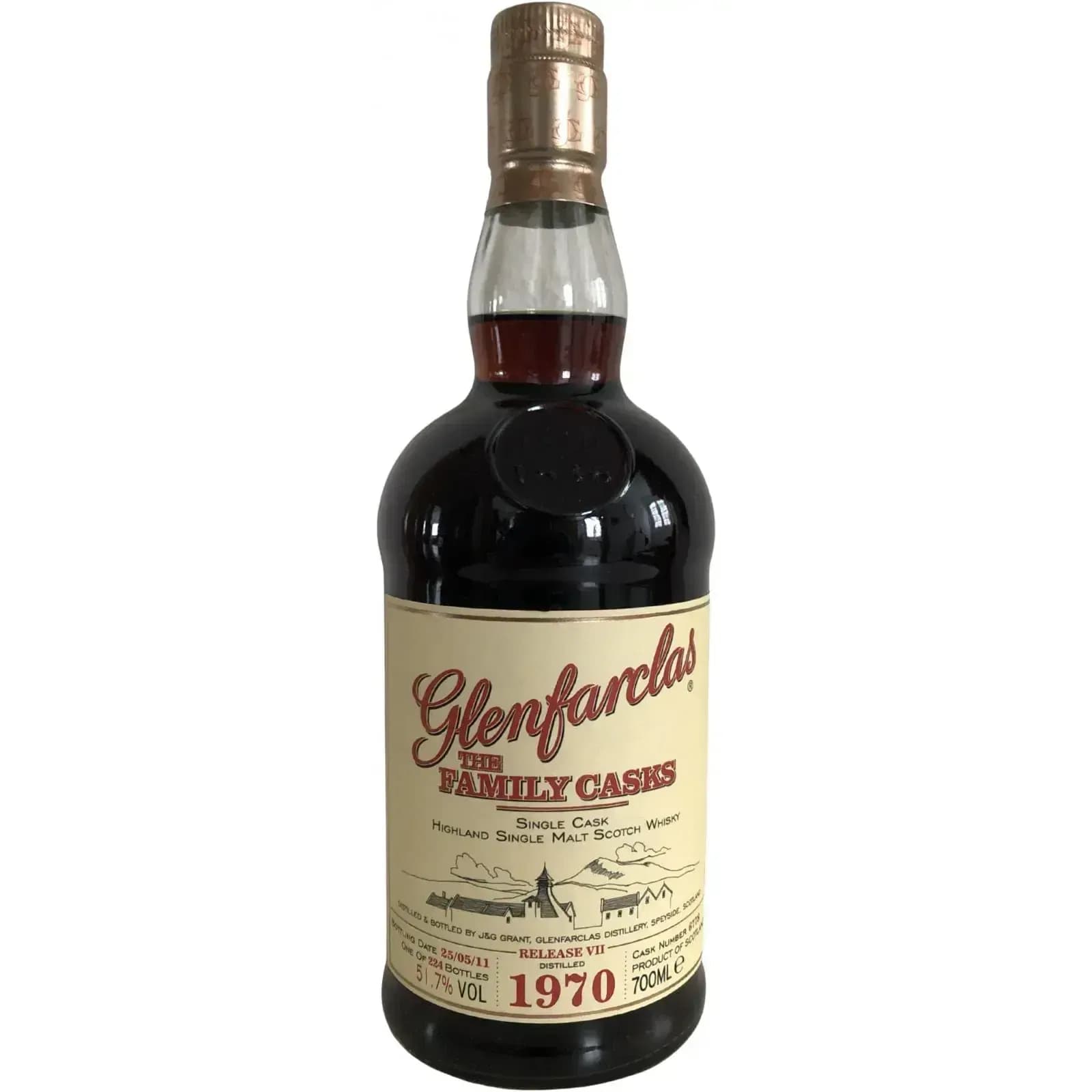 Glenfarclas 1970 Cask Nr.6778