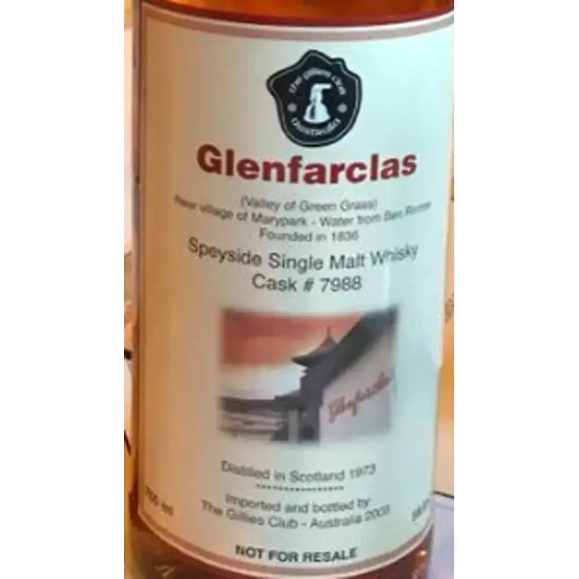 Glenfarclas 1973 Cask Nr.7988