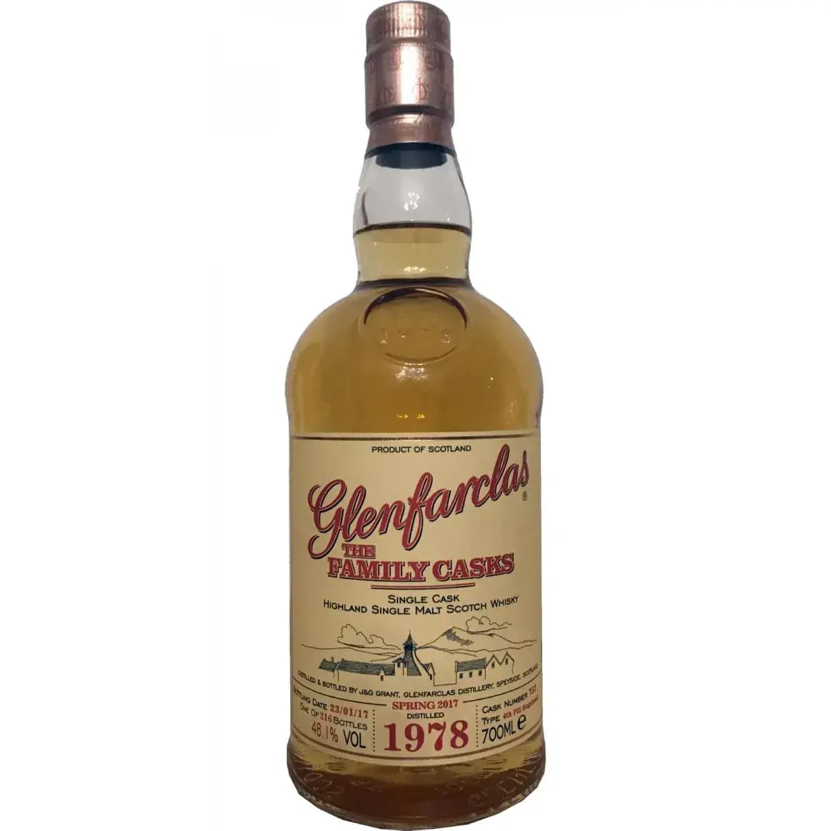Glenfarclas 1978 Cask Nr.752