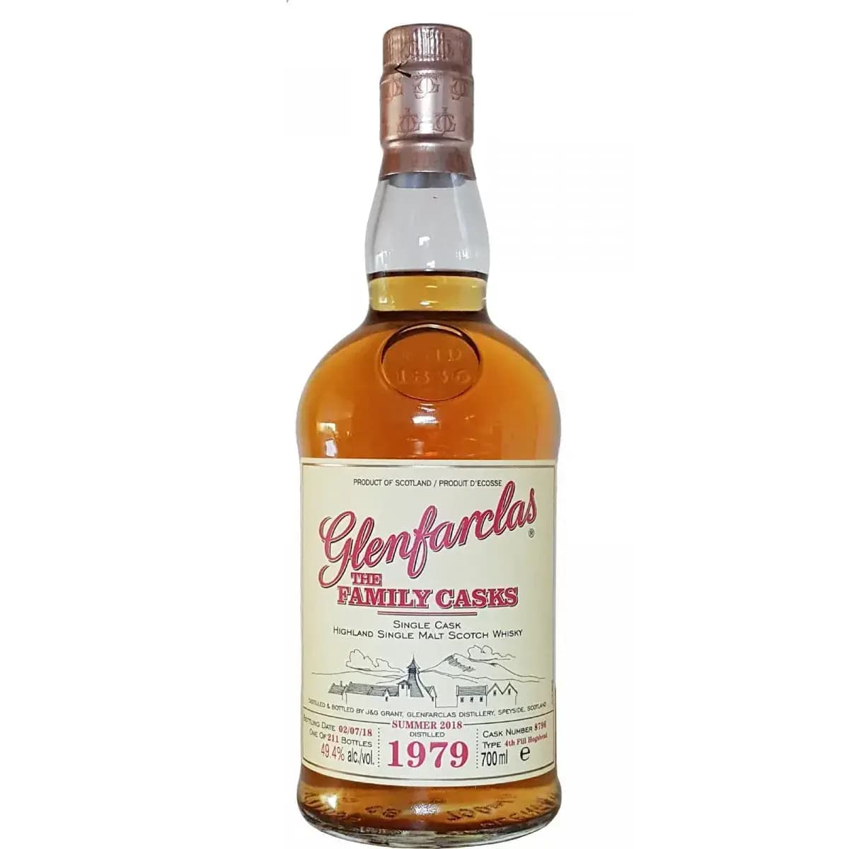 Glenfarclas 1979 Cask Nr.8796