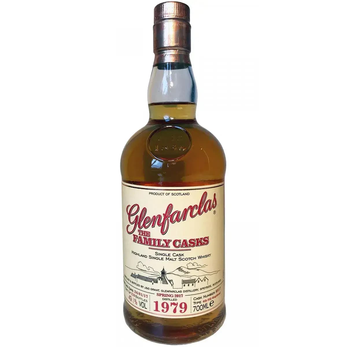 Glenfarclas 1979 Cask Nr.8817