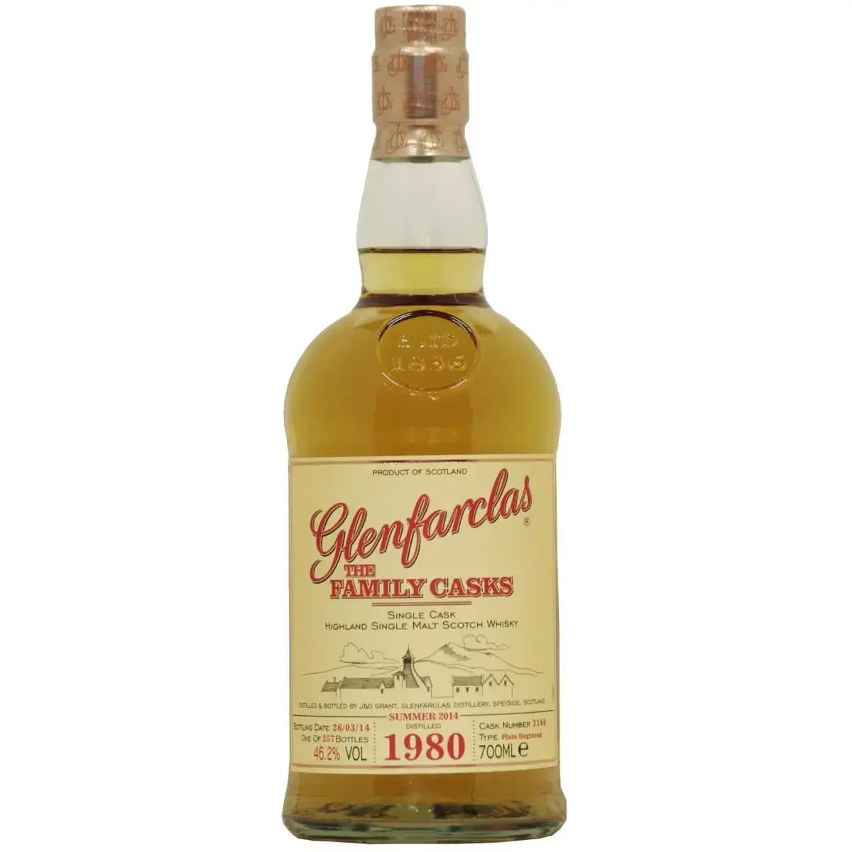 Glenfarclas 1980 Cask Nr.3180