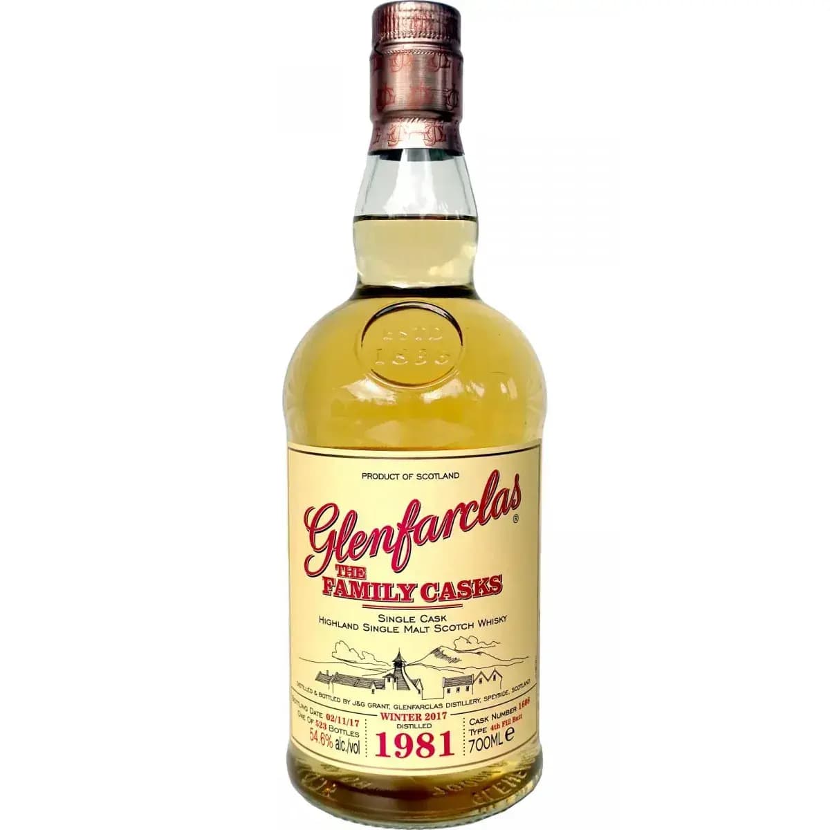 Glenfarclas 1981 Cask Nr.1606